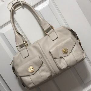 Michael Kors Wainscott Leather Satchel Handbag